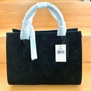 Kate Spade Elsie Exotic Meriwether Leather Satchel